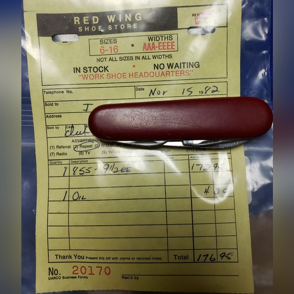 BNIB Red Wing Irish Setter Vintage New Old Stock 8" mocs - Picture 2 of 12